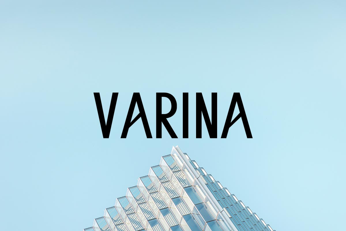 Free Varina Sans Serif Font