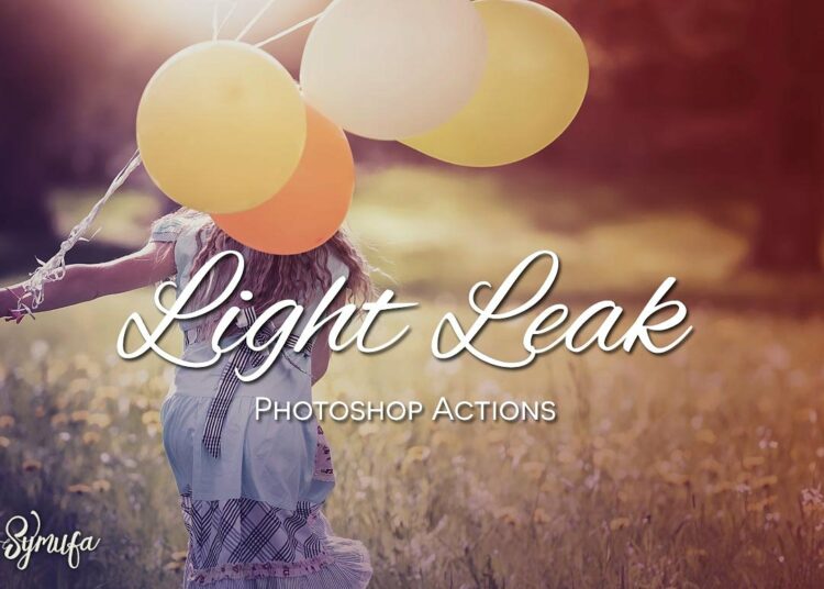 25 Free Light Leaks Photoshop Actions