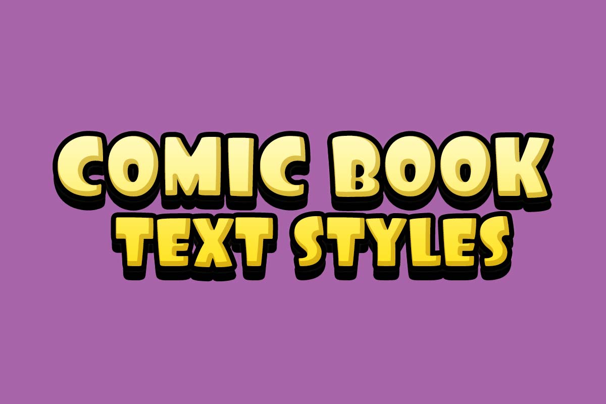 Free Comic Book Text Styles
