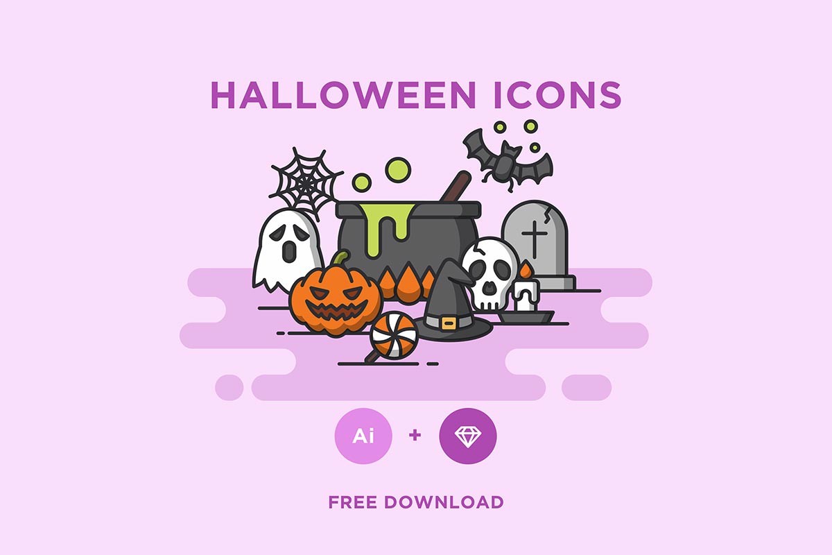 Free Halloween Icons Set