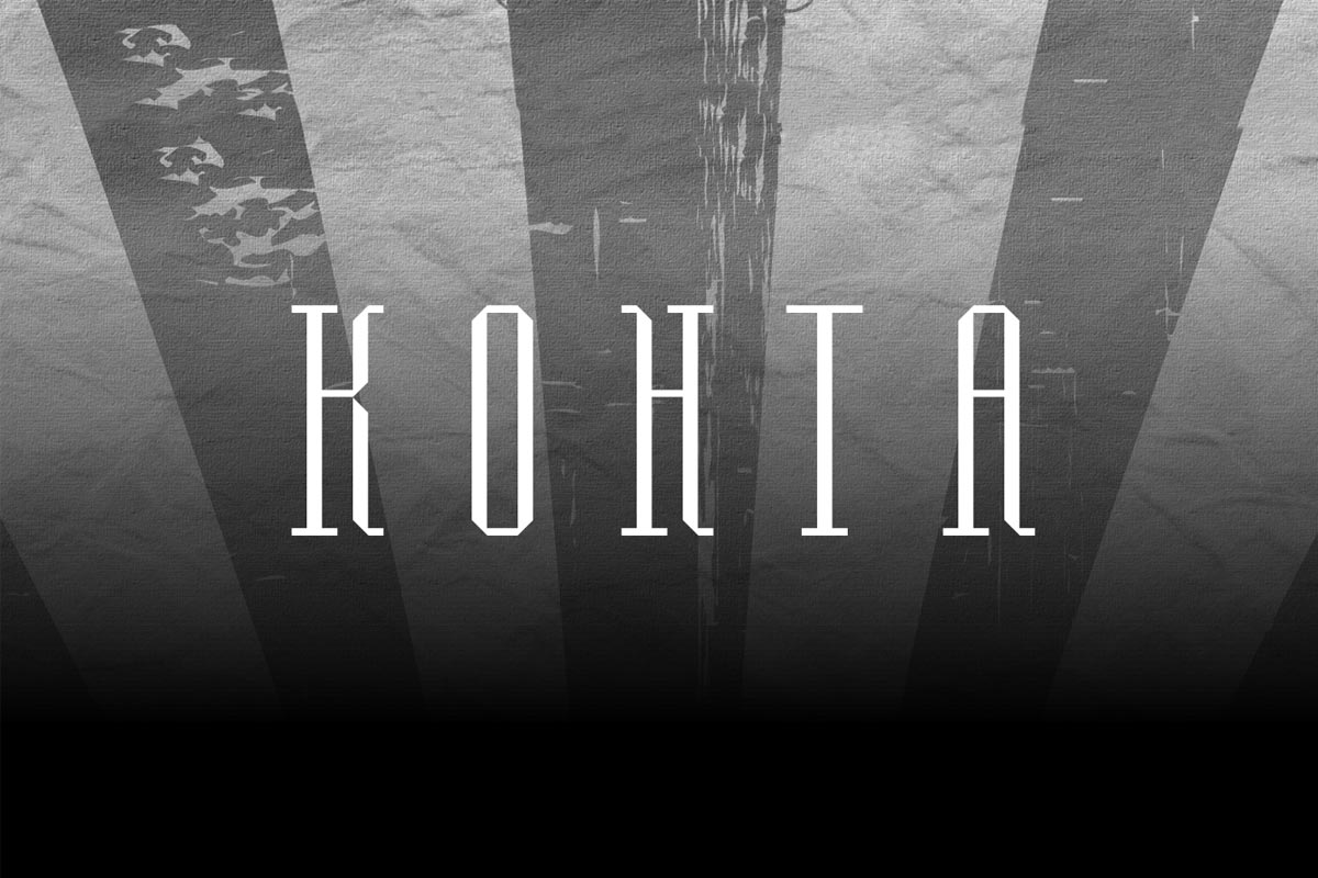 Free Kohta Display Font