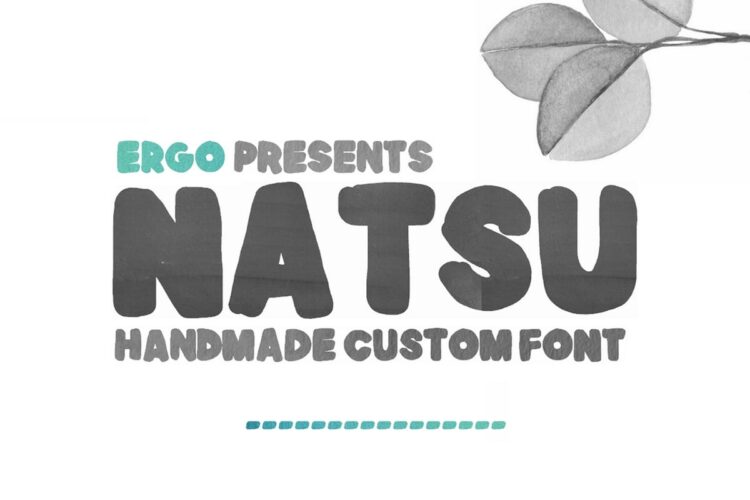 Free Natsu Handmade Font