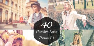 40 Free Retro Lightroom Presets