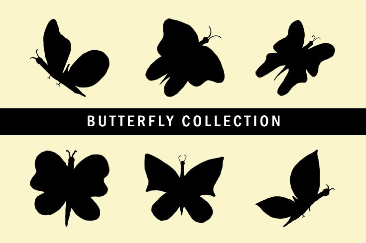 6 Free Butterfly Clipart