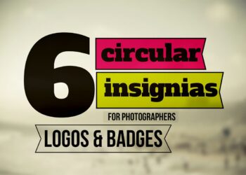 6 Free Circular Vintage Style Badges