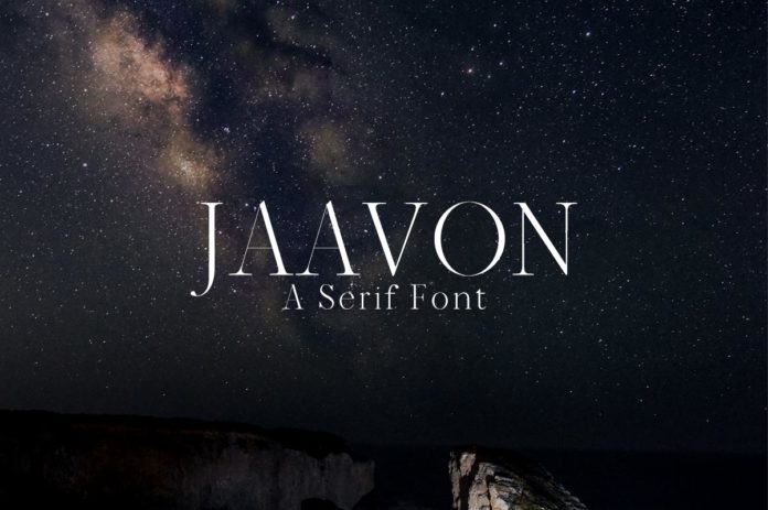 Free Jaavon Serif Demo Font
