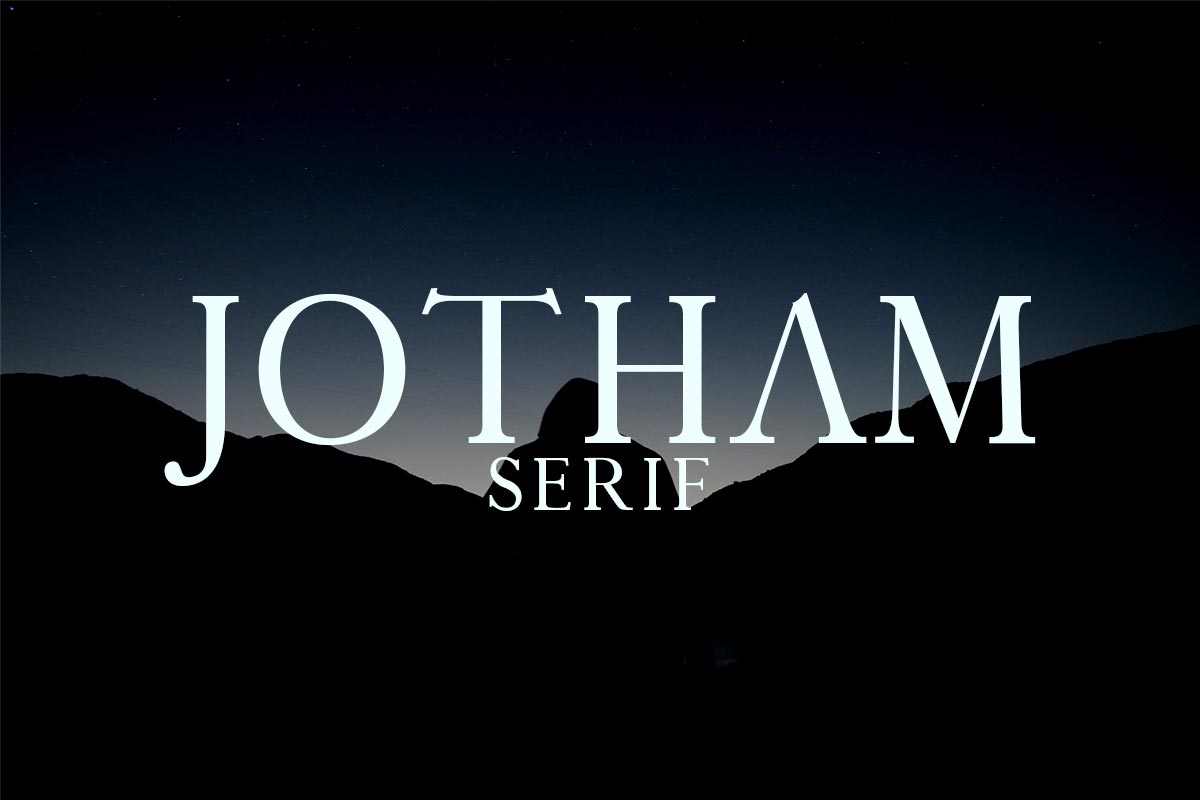 Free Jotham Serif Demo Font