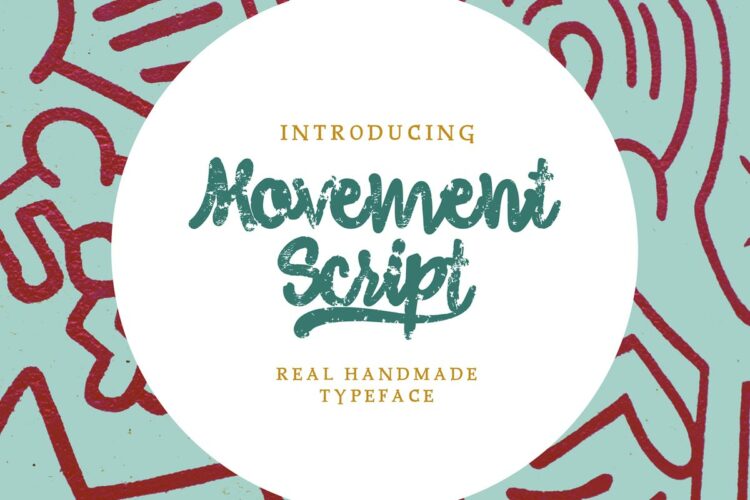 Free Movement Handletter Script Font