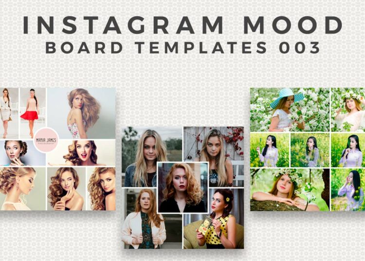 3 Free Instagram Mood Board Template FB3