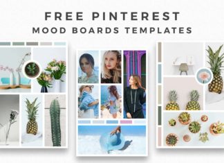 Free Pinterest Mood Board Templates