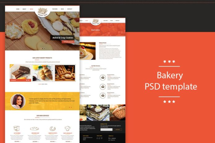 Free Bakery Template