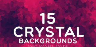 15 Free Crystal backgrounds