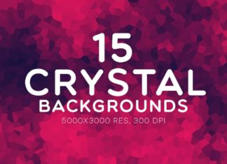 15 Free Crystal backgrounds