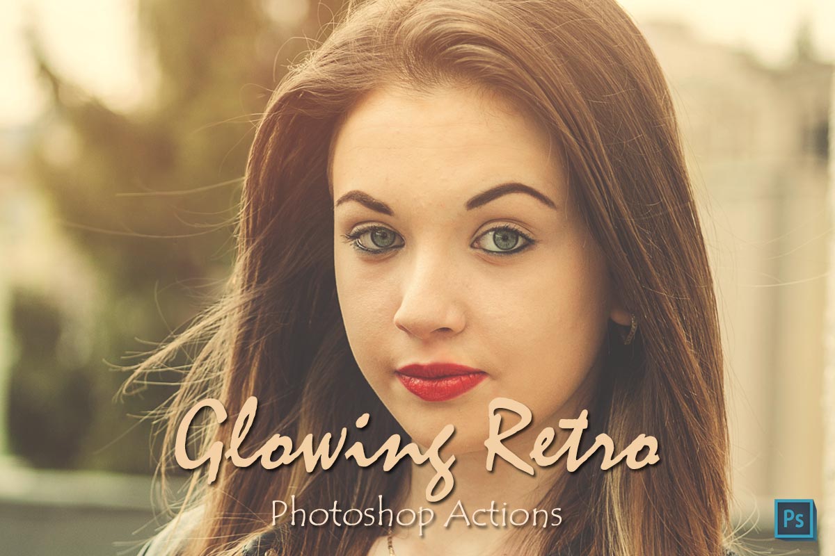 15 Free Glowing Retro Photoshop Actions Ver. 1
