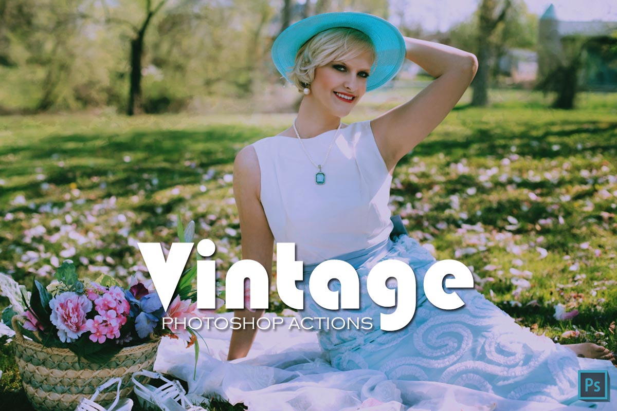 30 Free Vintage Photoshop Actions Collection
