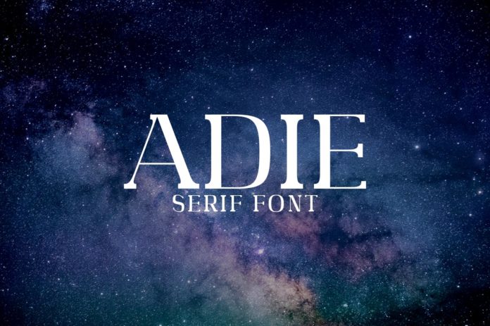 Free Adie Serif Demo Font