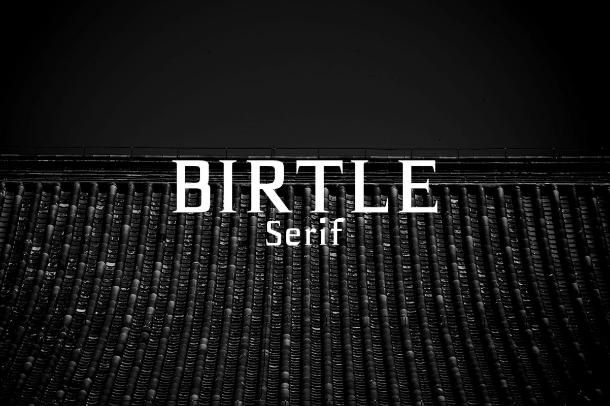 Free Birtle Serif Font