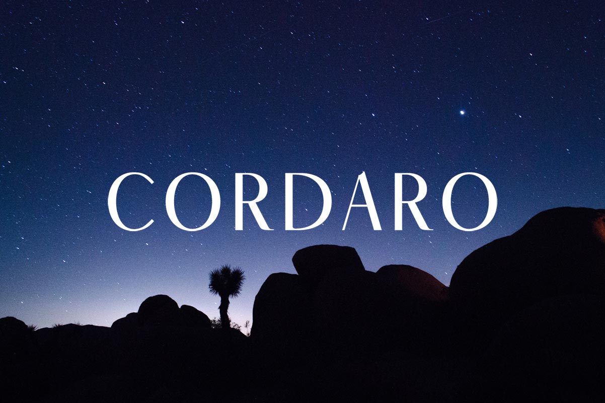 Free Cordaro Sans Serif Font