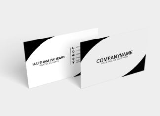 Free Creative Minimal Business Card