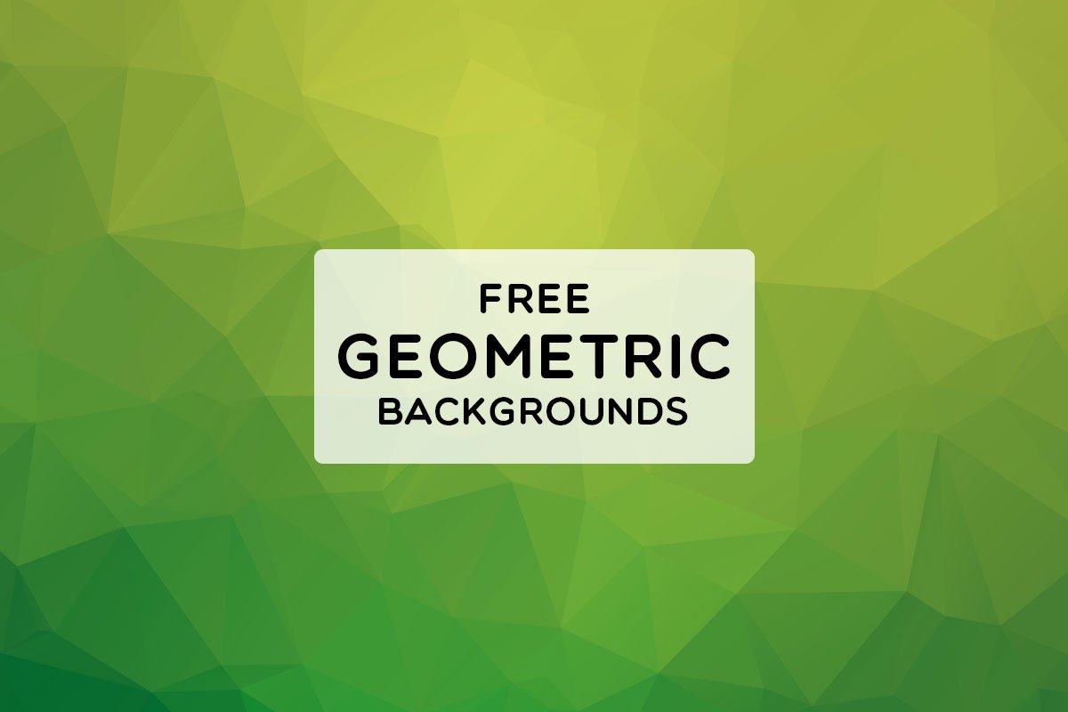 3 Free Geometric Backgrounds
