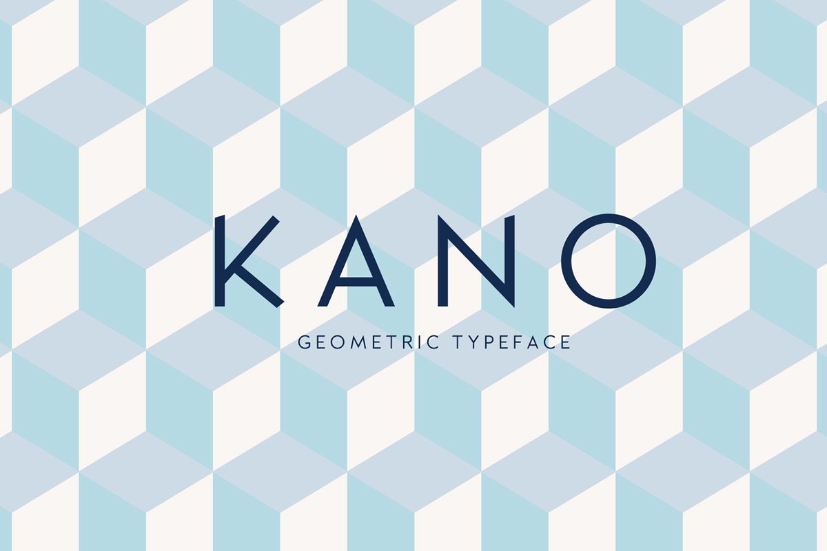 Free Kano Display Font