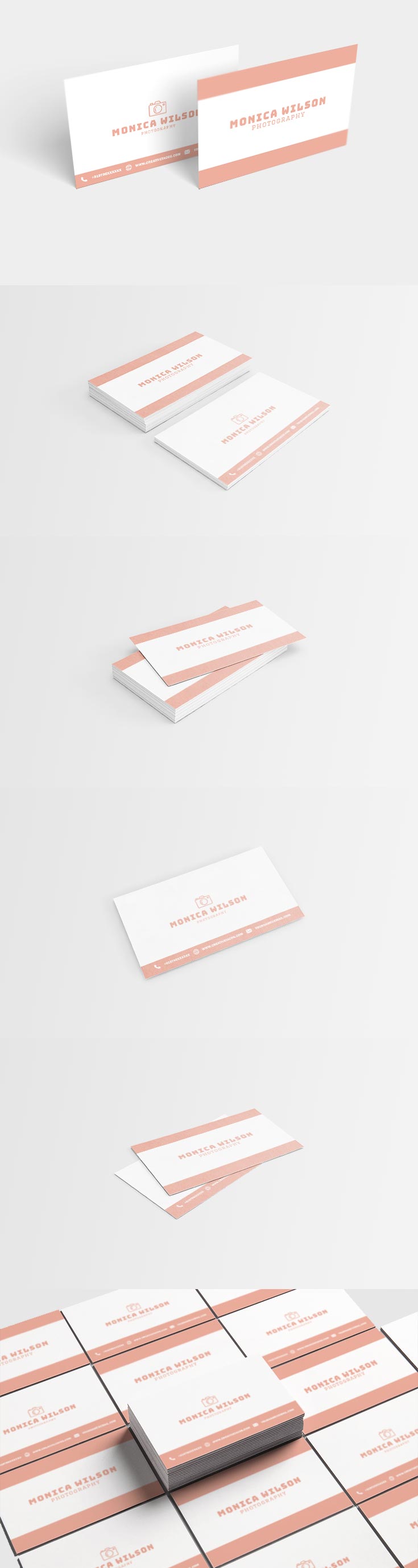 Free Simple Photography Business Card