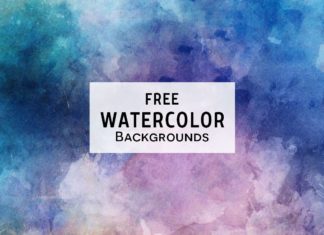 3 Free Watercolor Textured Backgrounds
