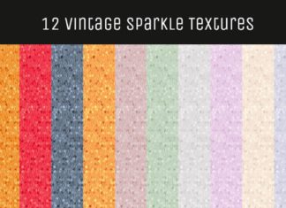 12 Vintage Sparkle Textures