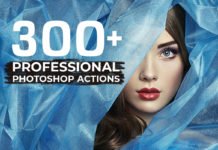 300+ Free Professional Photoshop Actions Bundle