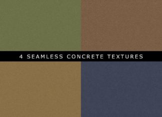 4 Free Seamless Concrete Textures
