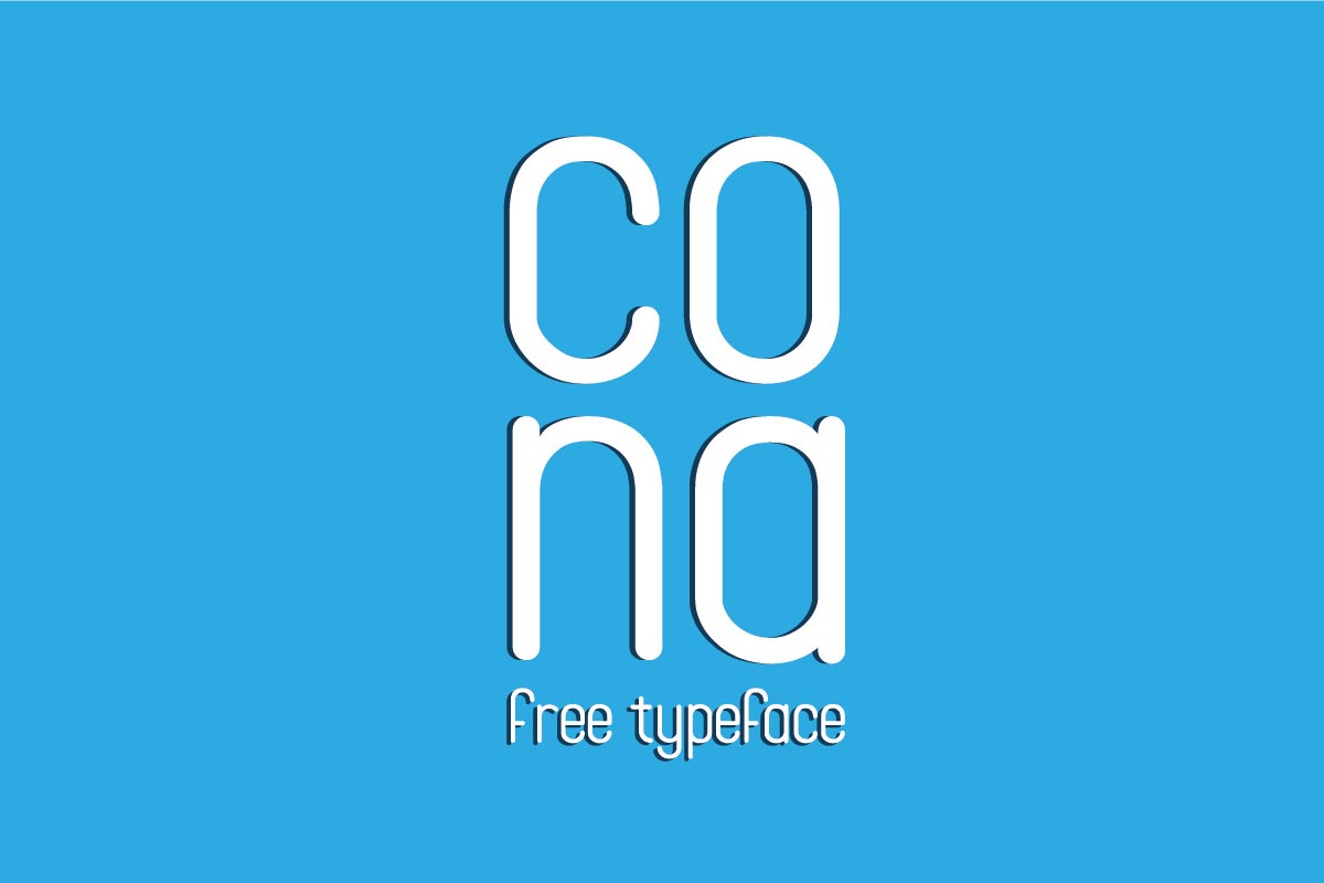 Free Cona Display Font