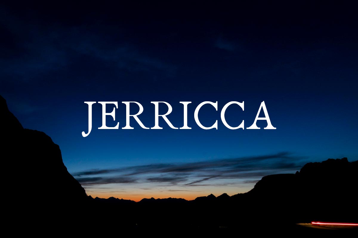 Free Jerricca Serif Font