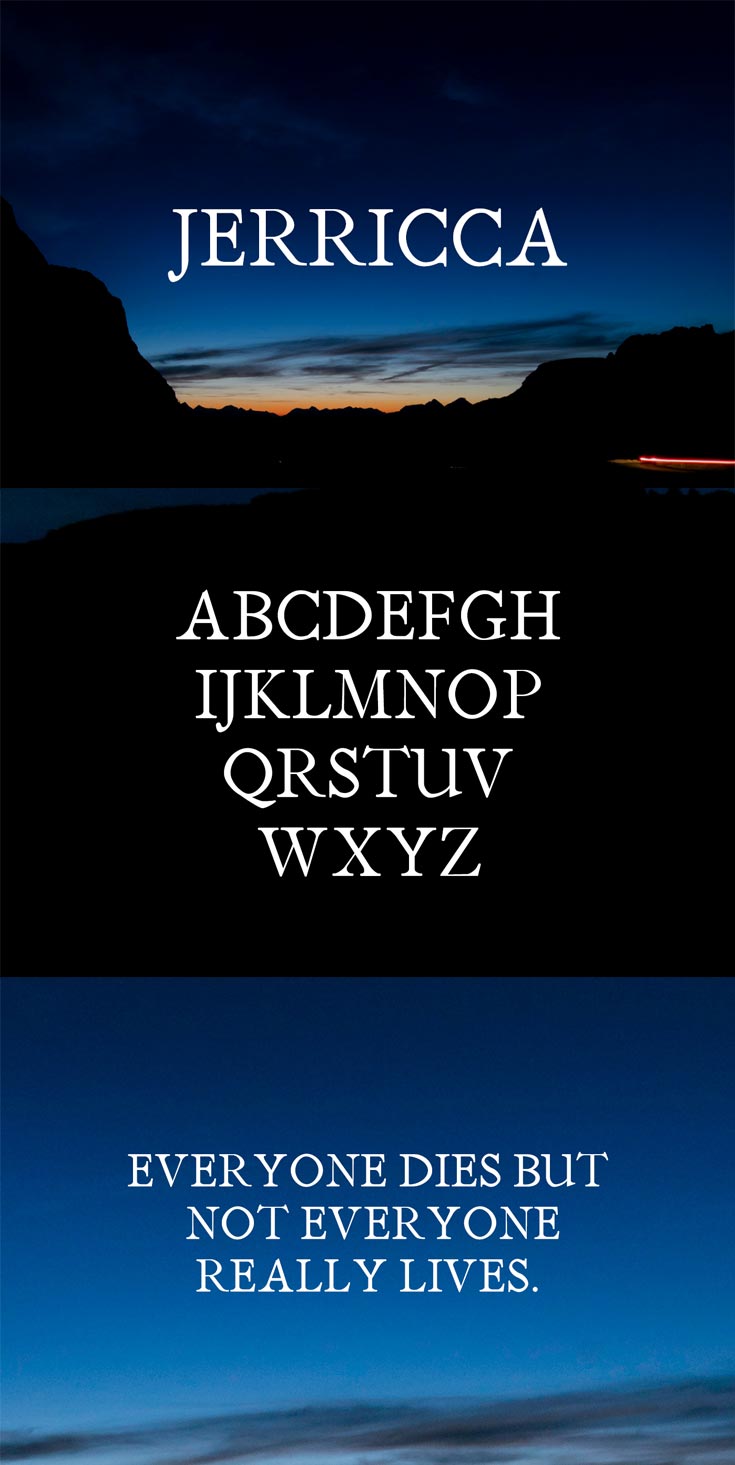 Free Jerricca Serif Font