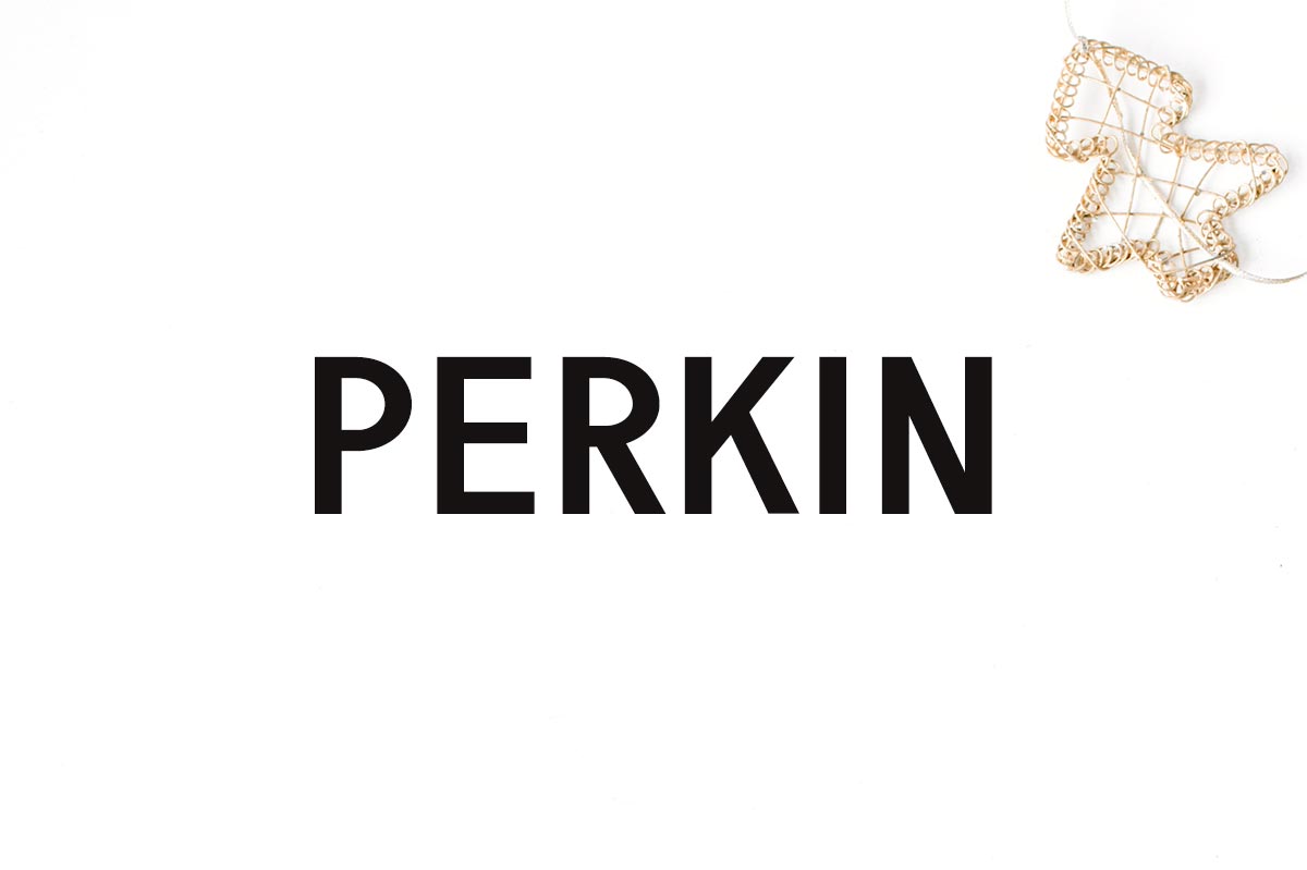 Free Perkin Sans Serif Font