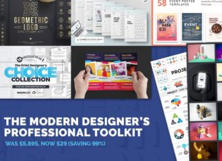 The Modern Designer’s Professional Toolkit Worth Over 5K Just $29