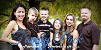 Family Pack Photoshop Actions