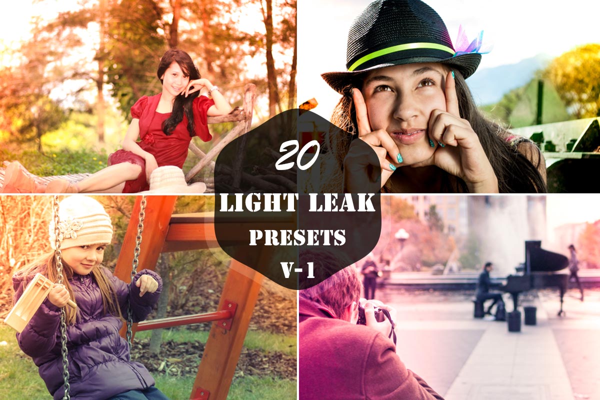 20 Free Light Leak Lightroom Presets Ver. 1