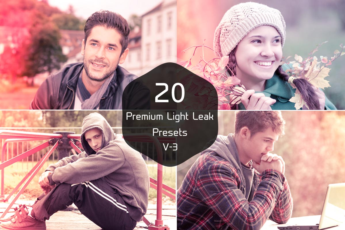 20 Light Leak Presets Ver. 3