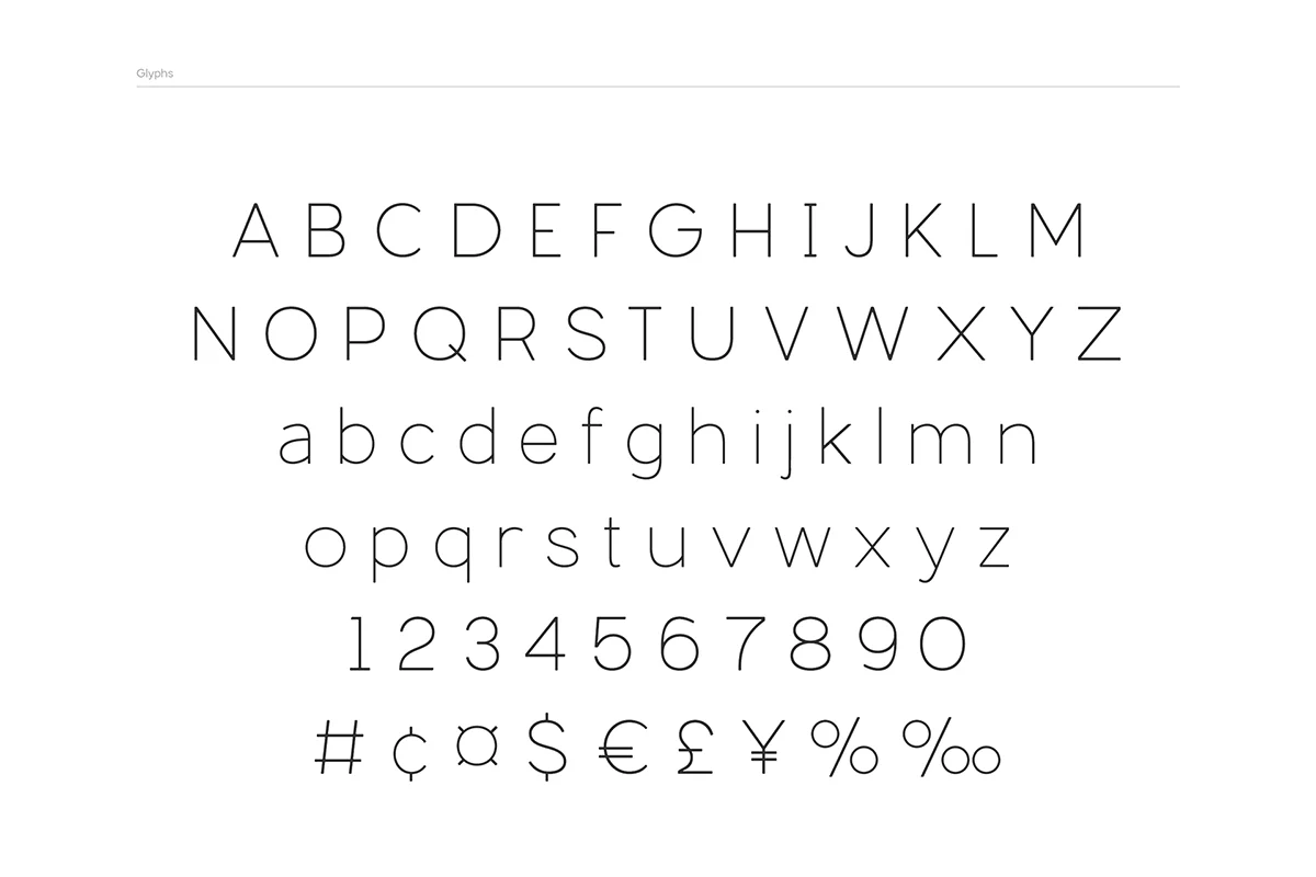 Charlevoix Pro Display Font Preview 1