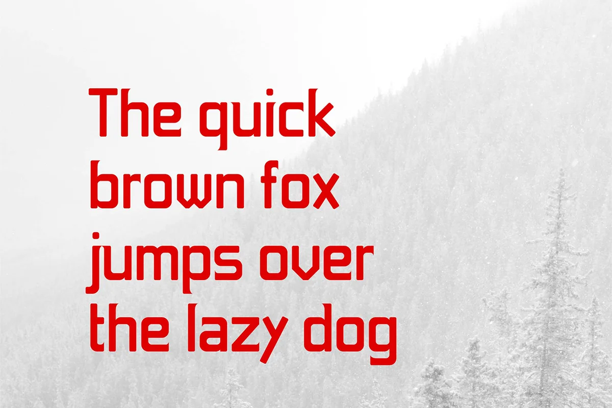 Foxy Display Font Preview 1