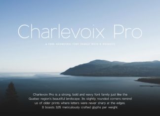 Free Charlevoix Pro Display Font