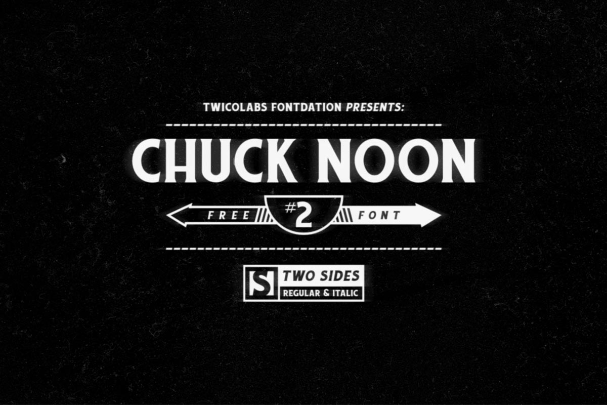 Free Chuck Noon 2 Display Typeface