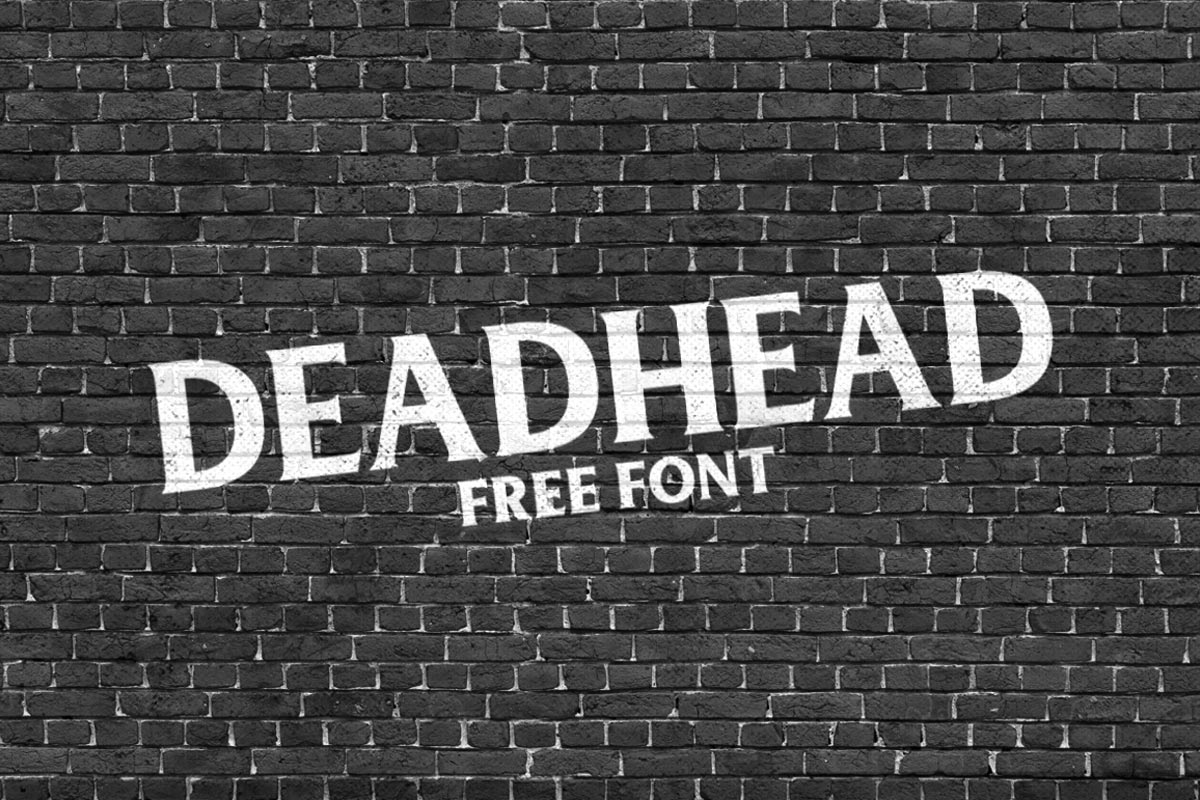 Free Deadhead Serif Font