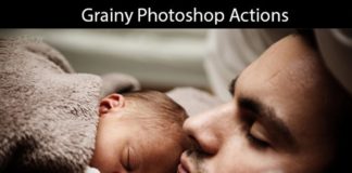3 Free Grainy Photoshop Actions Vol 1