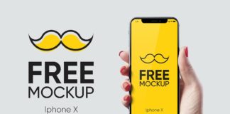Free Iphone X New Mockup