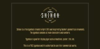 Free Shihan Slab Serif Font