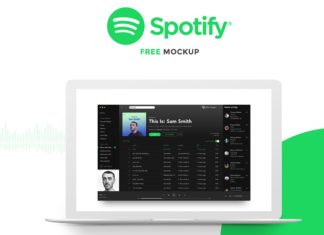 Free Spotify Mockup