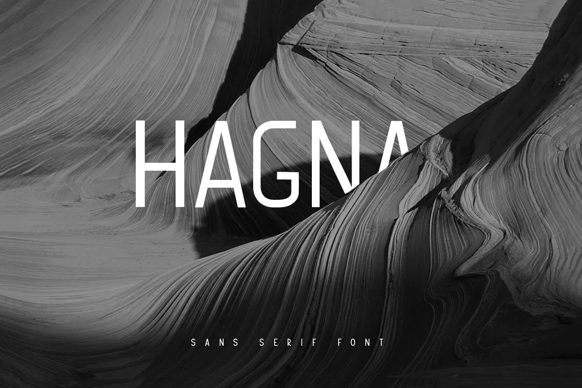 Hagna Sans Serif Font Preview 2