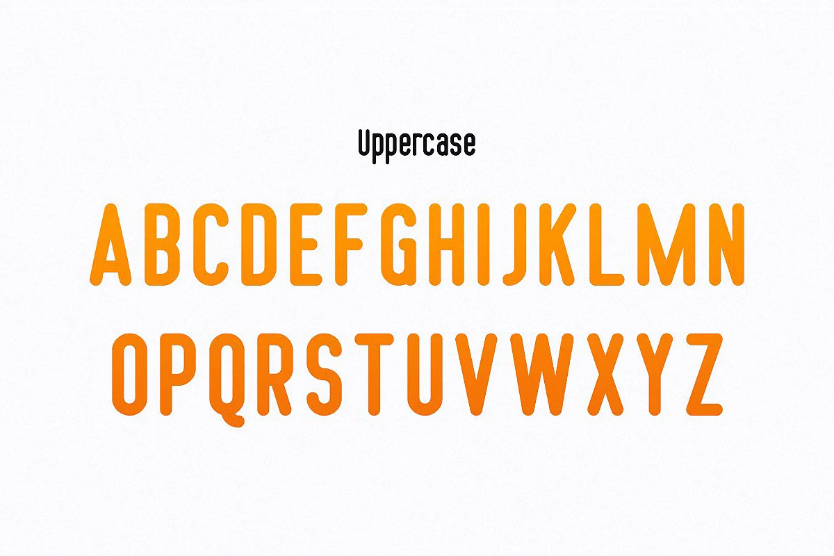 Somber Sans Serif Typeface Preview 4