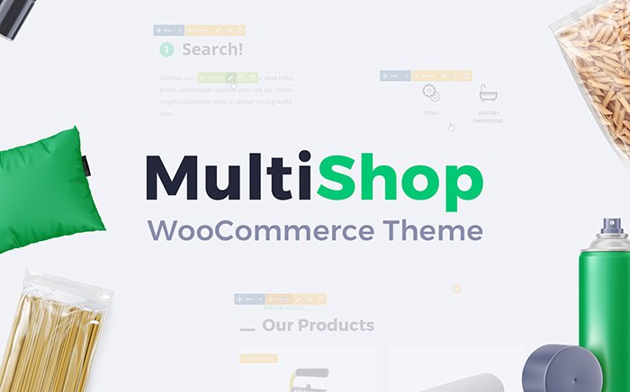 Multishop - Responsive WooCommerce WordPress Theme WooCommerce Theme 